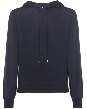 Galiana Felpa Con Cappuccio - Blu