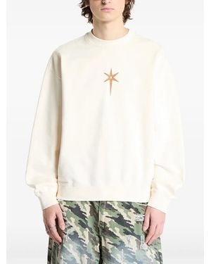 Marcelo Burlon Klassisches Sweatshirt - Weiß