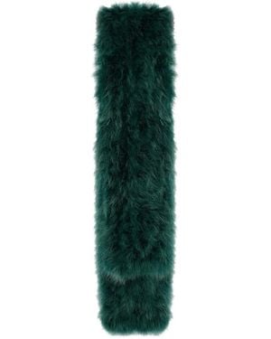 Yves Salomon Chal Feather - Verde