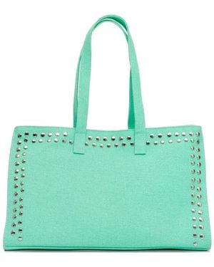 GIMAGUAS Medium Cotton Shopper Bag - Green