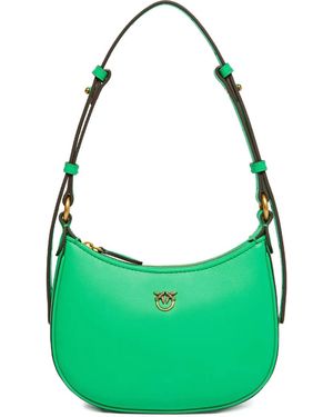 Pinko Leather Mini Bag - Green