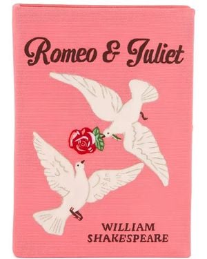 Olympia Le-Tan X Viktorija Romeo & Juliet Pochette À Broderies - Rose