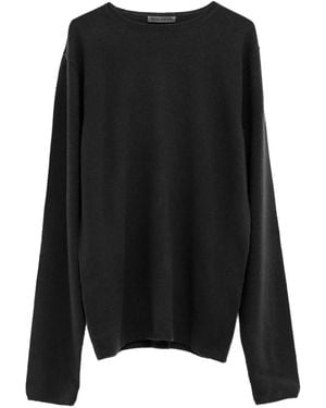 Denis Colomb Kaschmirpullover Mit Rundhalsausschnitt - Schwarz
