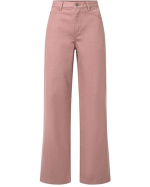 Soeur Jeans mit Logo-Patch - Pink