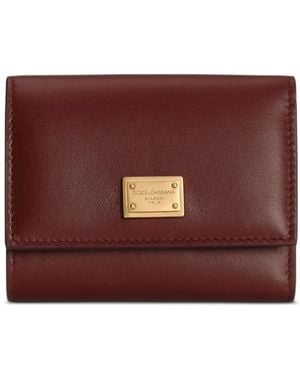 Dolce & Gabbana Dolce & Gabbana Plongé Wallet - Purple