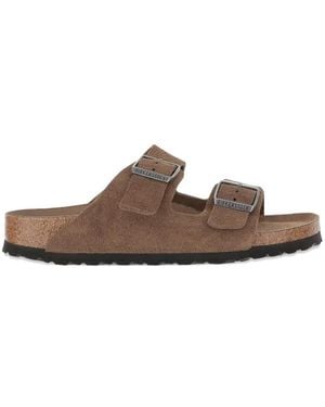 Birkenstock Arizona Buckled Sandals - Brown