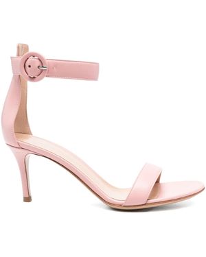 Gianvito Rossi 65Mm Portofino Sandals - Pink