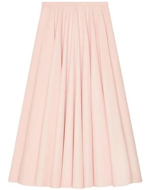 Givenchy Rock Mit Logo-Stickerei - Pink