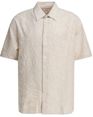 Norse Projects Textured Short-Sleeve Shirt - White