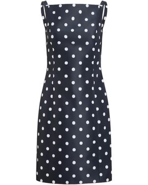 Patou Pencil Midi Dress - Blue