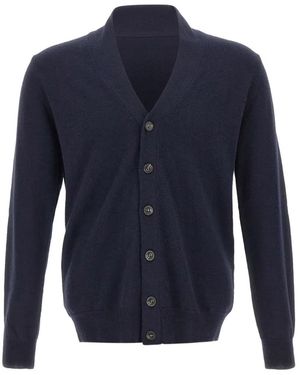 Kangra Cardigan Mit V-Ausschnitt - Blau