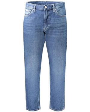 Calvin Klein Straight-Leg Jeans - Blue