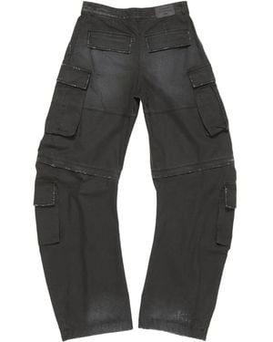 Acne Studios Cargo-Pocket Pants - Gray