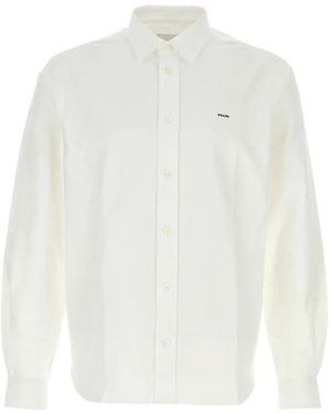 Prada Klassisches Hemd - Weiß