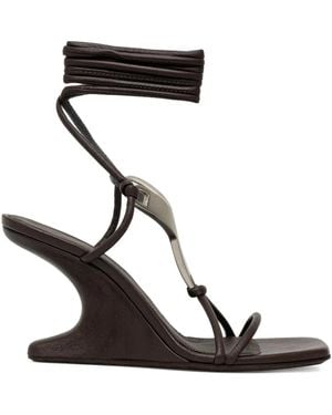Rick Owens Cantilever 8 Hydra Open-Toe Sandals - Black