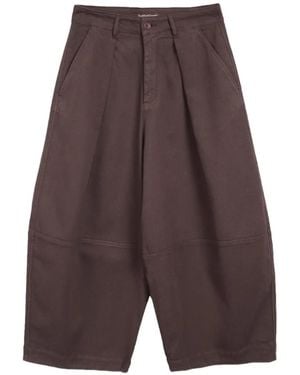 YMC Pantalon En Coton - Gray