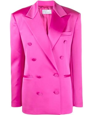 GIUSEPPE DI MORABITO Peak-Lapel Double-Breasted Blazer - Pink
