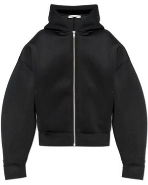 Entire studios Sudadera con capucha y cremallera - Negro