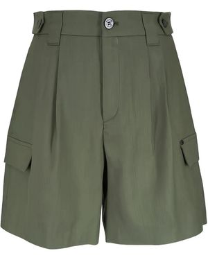 Bogner Hanny Pleated Cargo Shorts - Green