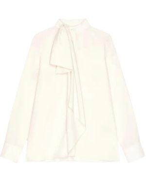 Givenchy Bow-Detail Blouse - White