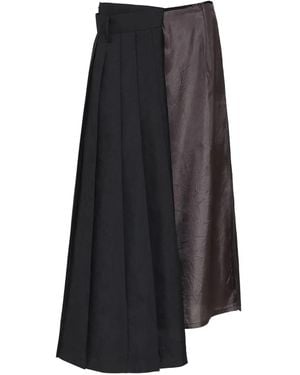 Maison Margiela プリーツスカート - ブラック