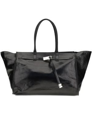 Benedetta Bruzziches Mame Weekend Top Handle Shoulder Bag - ブラック