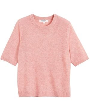 Chinti & Parker T-Shirt À Col Rond - Pink