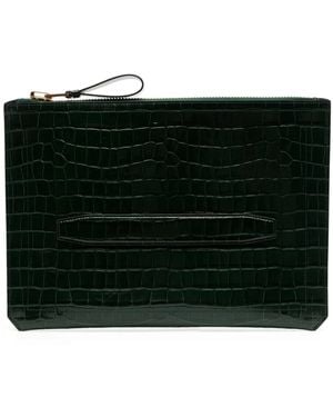 Tom Ford Leren Clutch - Zwart