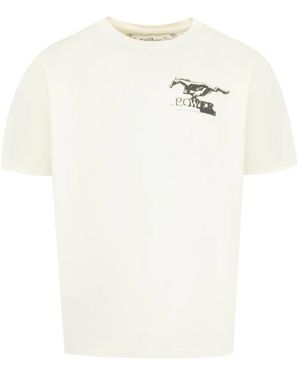 One Of These Days Camiseta Mustang Cross - Blanco