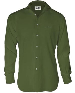 MC2 Saint Barth Buttoned Shirt - Green
