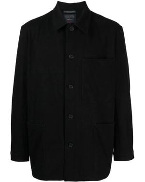 Yohji Yamamoto チェストポケット シャツ - ブラック