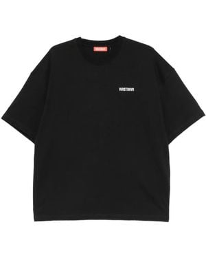 WRSTBHVR T-Shirt À Logo Imprimé - Black