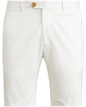 Ralph Lauren Stretch-Cotton Bermuda Shorts - White