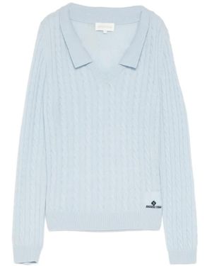 ShuShu/Tong Pullover Mit V-Ausschnitt - Blau