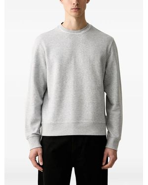 Michael Kors Logo-Print Crew-Neck Jumper - Grey