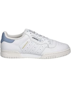 adidas Powerphase Leather-Panelled Low-Top Sneakers - White