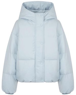 Studio Tomboy X Hooded Down Jacket - Blue