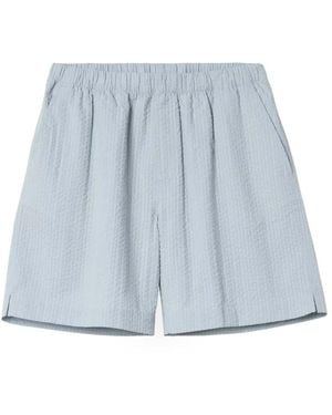 Carhartt Toland Seersucker Shorts - Blue