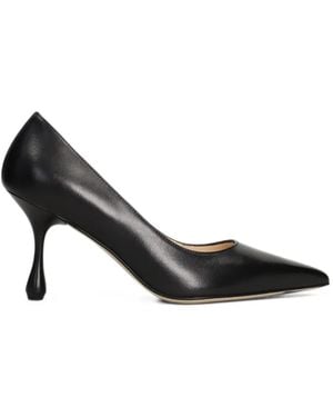 Anna F. Pointed-Toe Pumps - Black