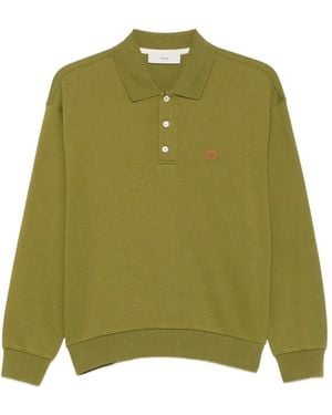 DUNST Polo Con Applicazione Logo - Verde