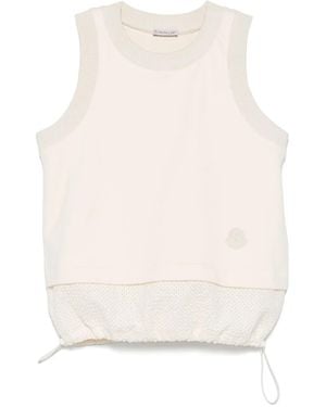 Moncler タンクトップ - ナチュラル