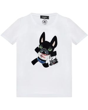 DSquared² プリント Tシャツ - ホワイト