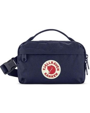 Fjallraven Riñonera Kånken Con Parche Del Logo - Azul