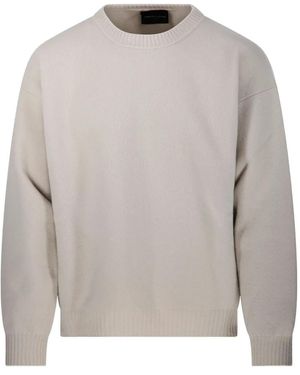 Roberto Collina Crew Neck Sweater - Grey