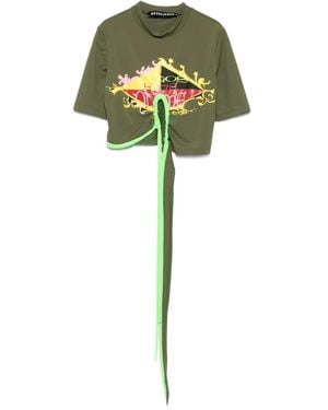 OTTOLINGER T-Shirt À Imprimé Graphique - Vert