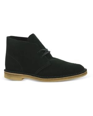 Clarks Botas Desierto De Ante - Negro