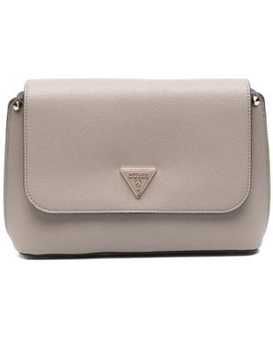 Guess Flap-Top Cross Body Bag - Grey