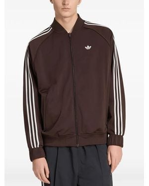 adidas Britcore Superstar Track Jacket - Brown