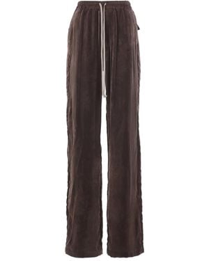Rick Owens Geth Belas Drawstring Pants - Brown