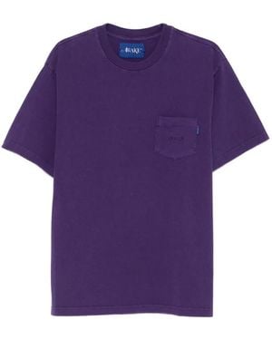 AWAKE NY Chest-Pocket T-Shirt - Purple